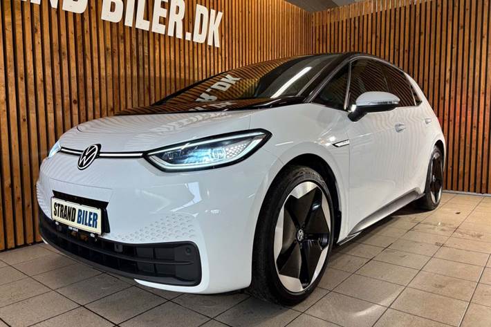Hvid VW ID.3 fra 2022