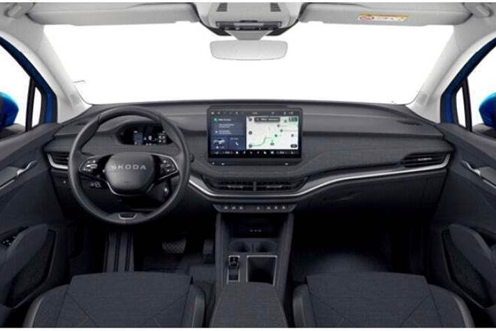 Blå Skoda Elroq fra 2026