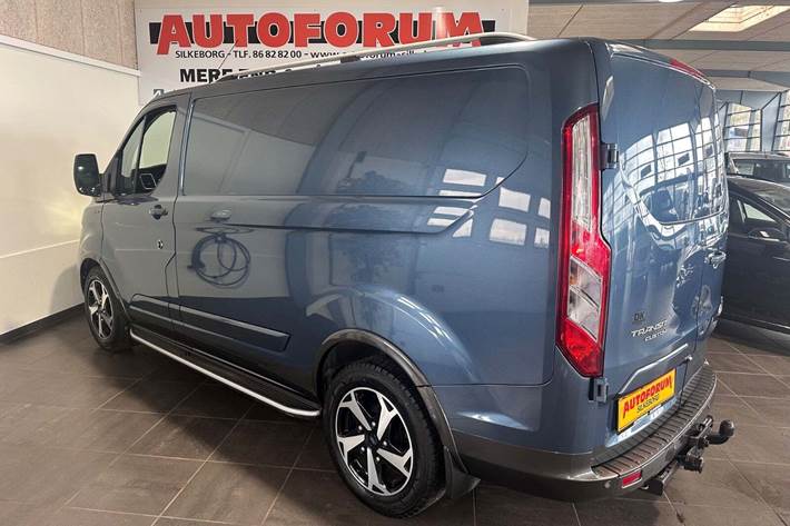 Blå Ford Transit Custom 300S fra 2021