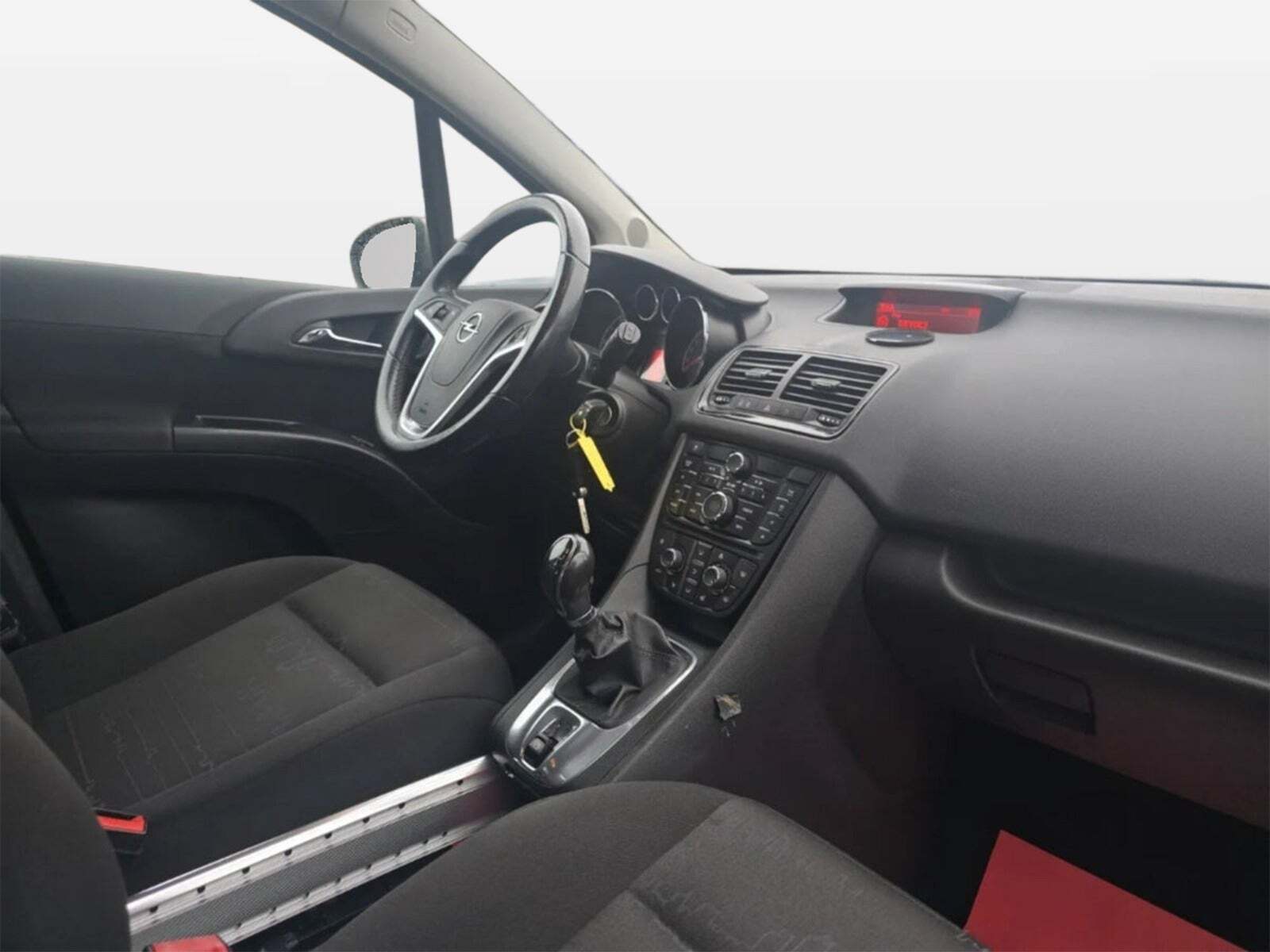 Grå Opel Meriva fra 2010