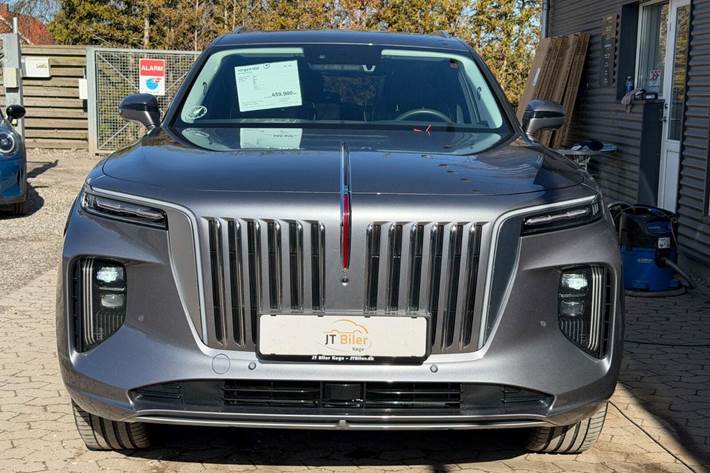 Grå Hongqi E-HS9 fra 2023