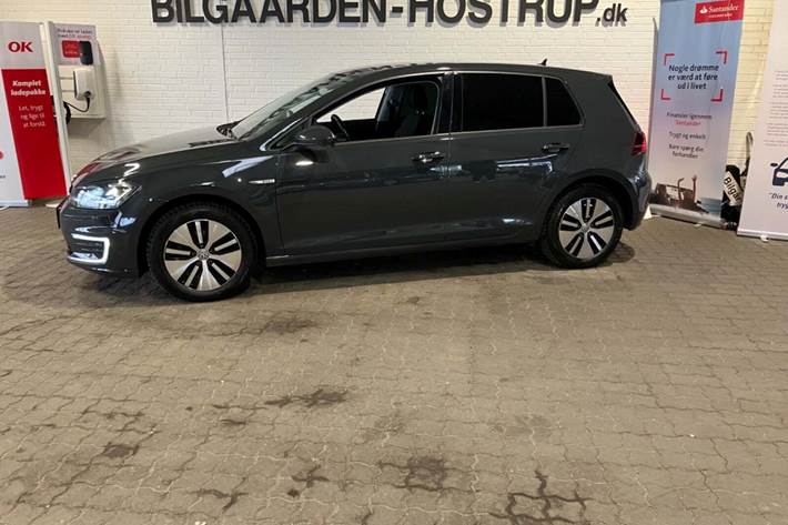 Sort VW e-Golf VII fra 2020