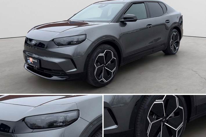 Grå Ford Capri fra 2024