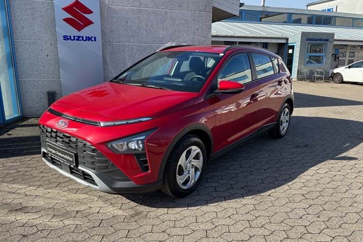 Rød Hyundai Bayon fra 2022