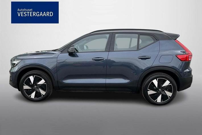 Blå Volvo EX40 fra 2026