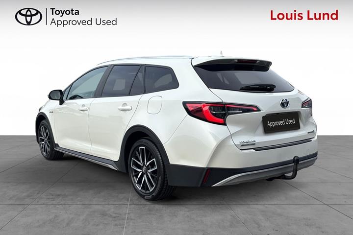 Hvid Toyota Corolla fra 2020