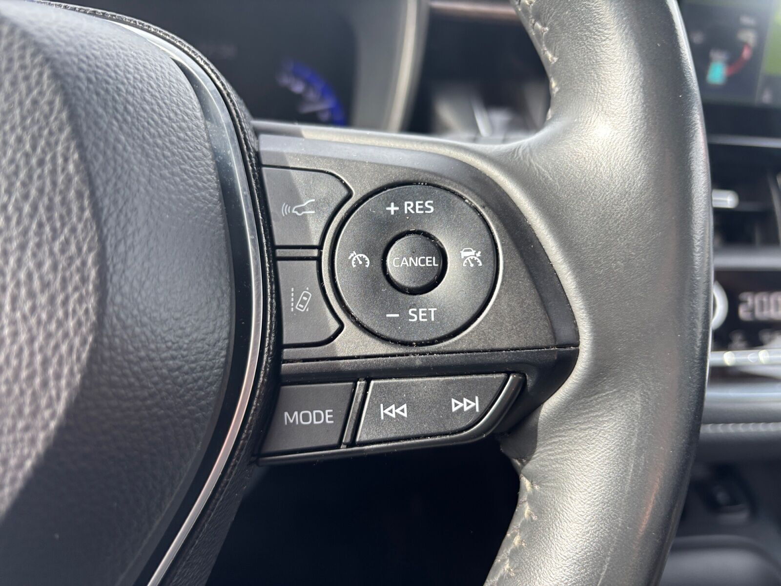Hvid Toyota Corolla fra 2020