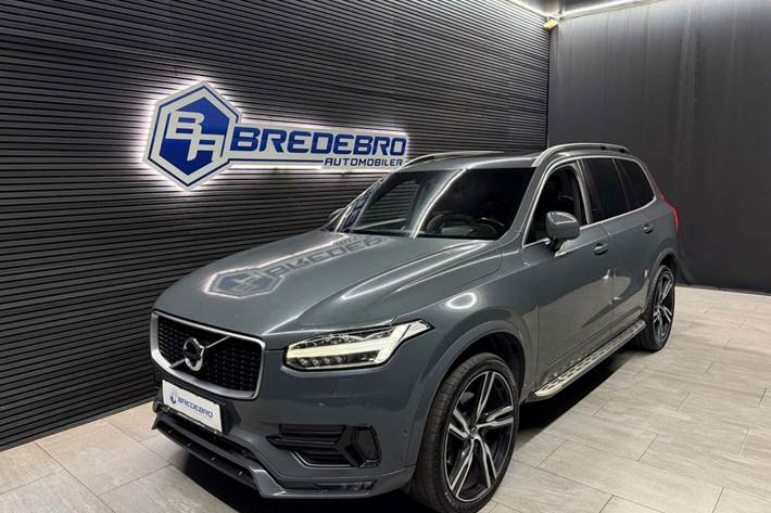 Sort Volvo XC90 fra 2016