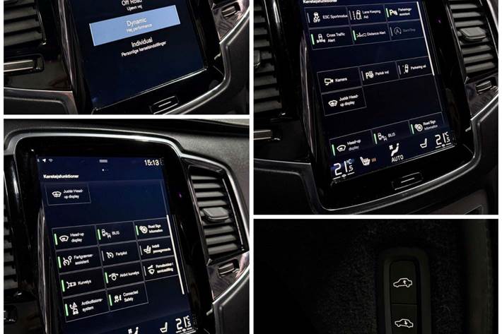 Sort Volvo XC90 fra 2016