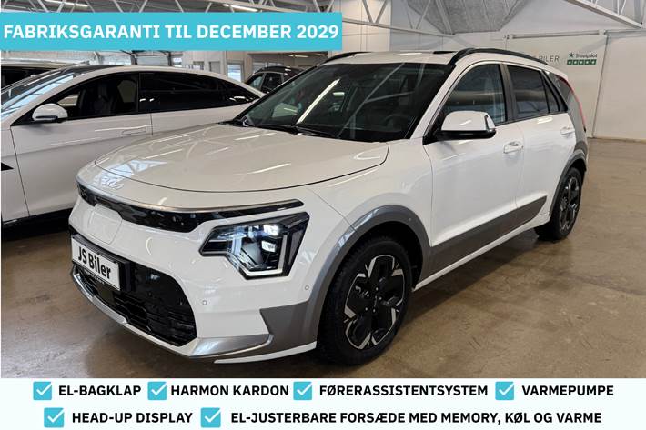 Hvid Kia Niro fra 2023
