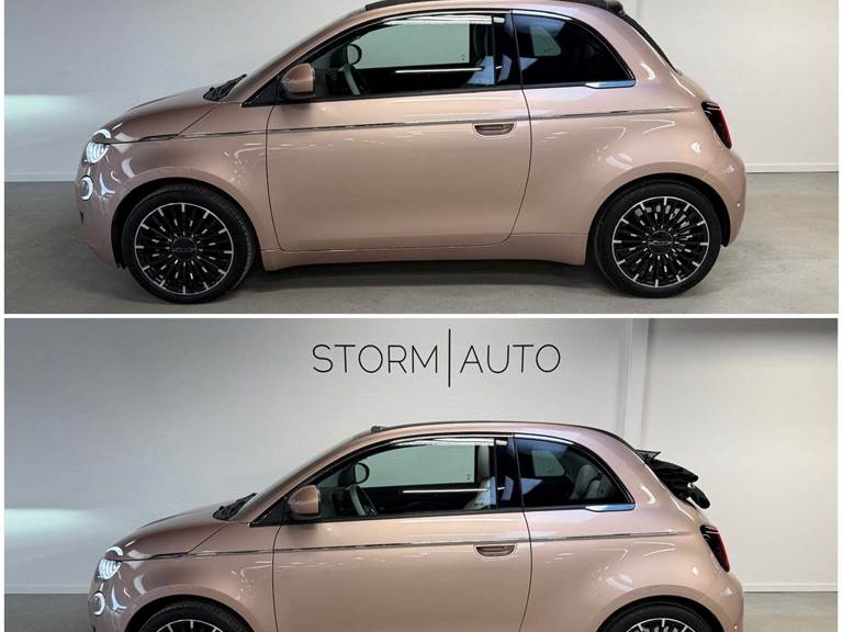 Fiat 500e 42 la Prima Cabrio