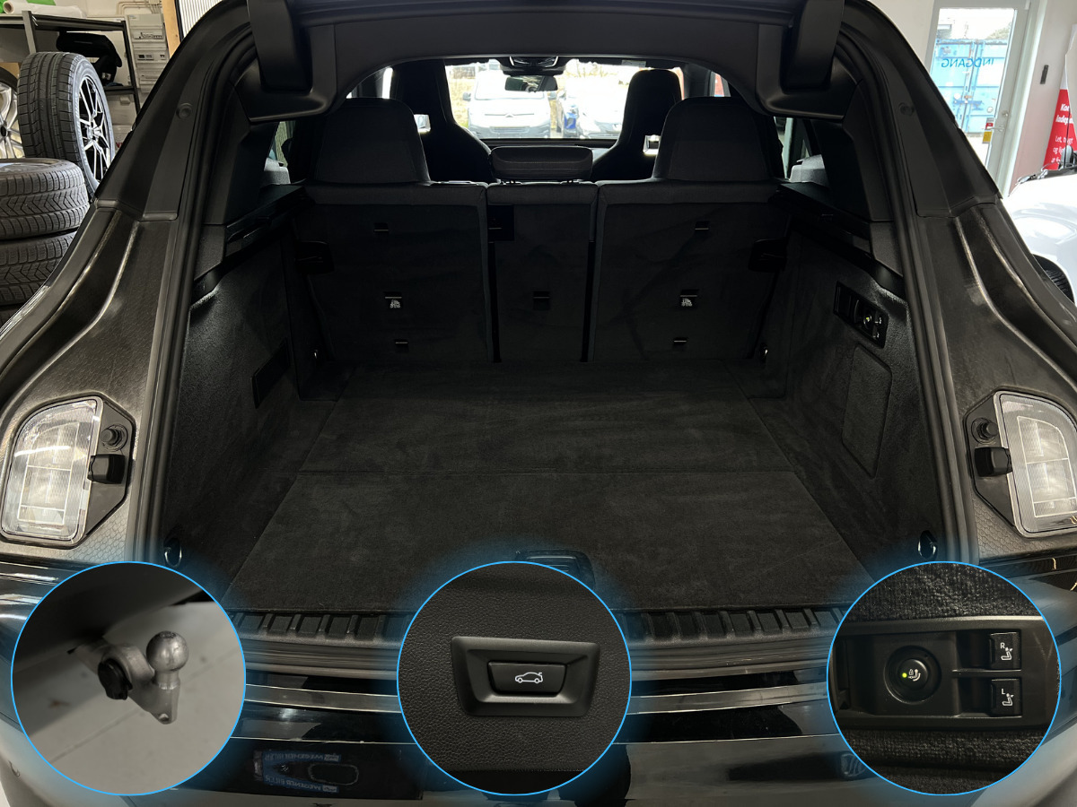 Sort BMW iX fra 2023