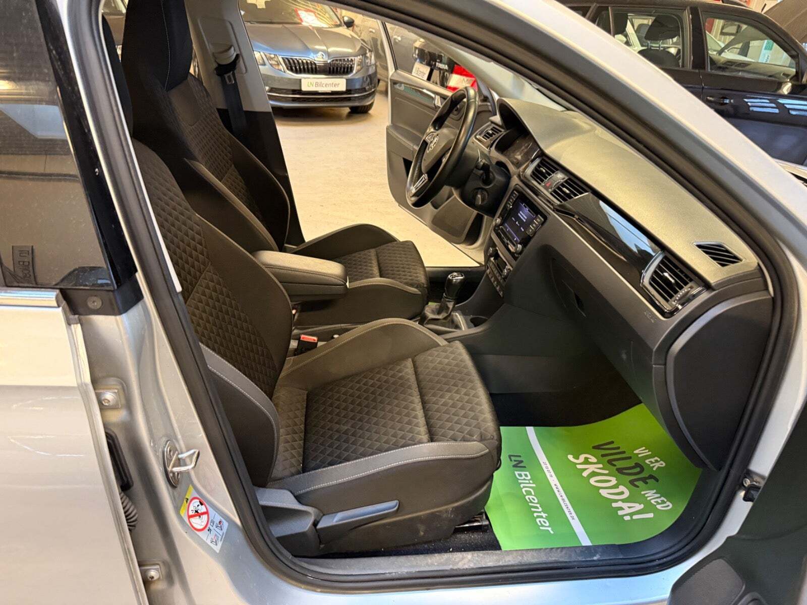 Sølv Skoda Rapid fra 2018