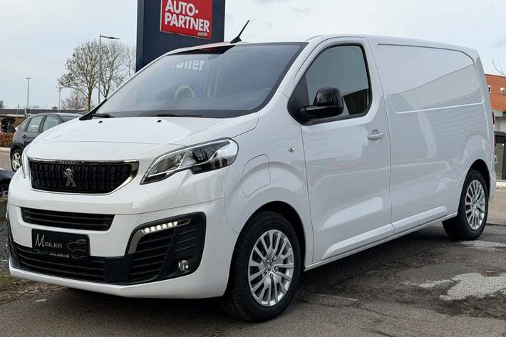 Hvid Peugeot e-Expert fra 2025