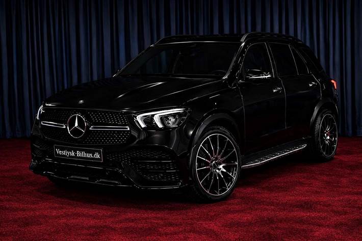 Sort Mercedes GLE350 de fra 2022