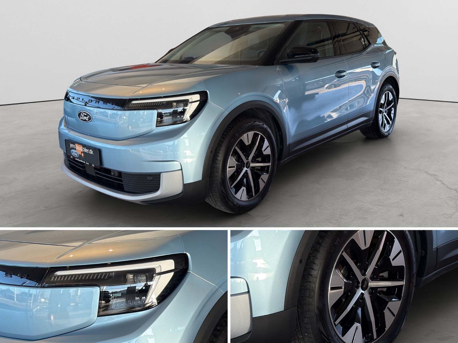 Blå Ford Explorer fra 2024