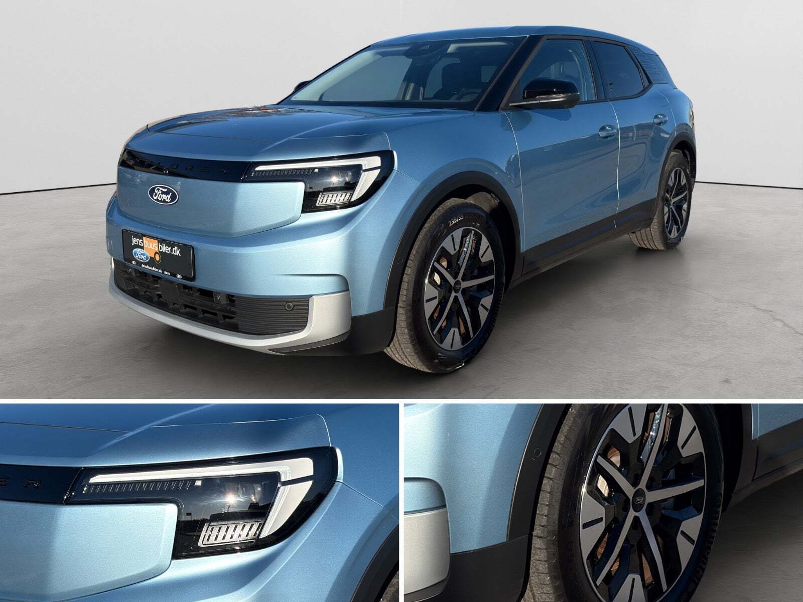 Blå Ford Explorer fra 2024