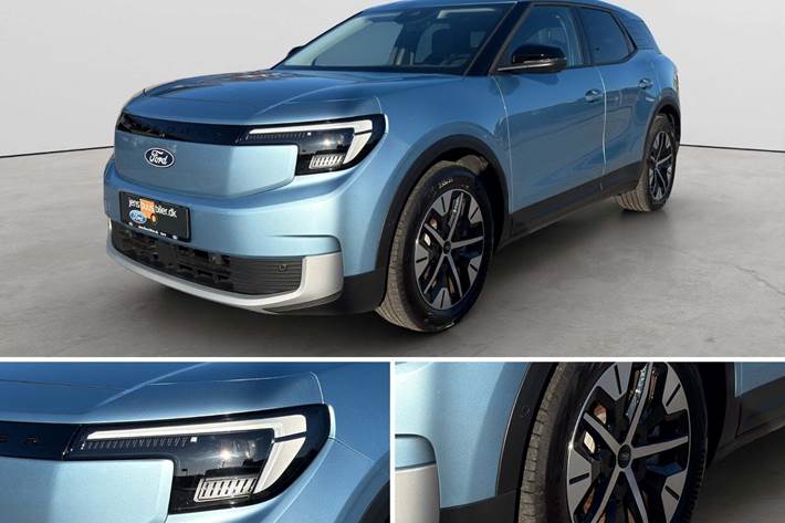 Blå Ford Explorer fra 2024