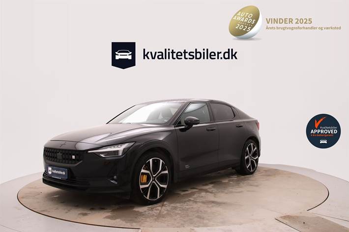 Sort Polestar 2 fra 2023