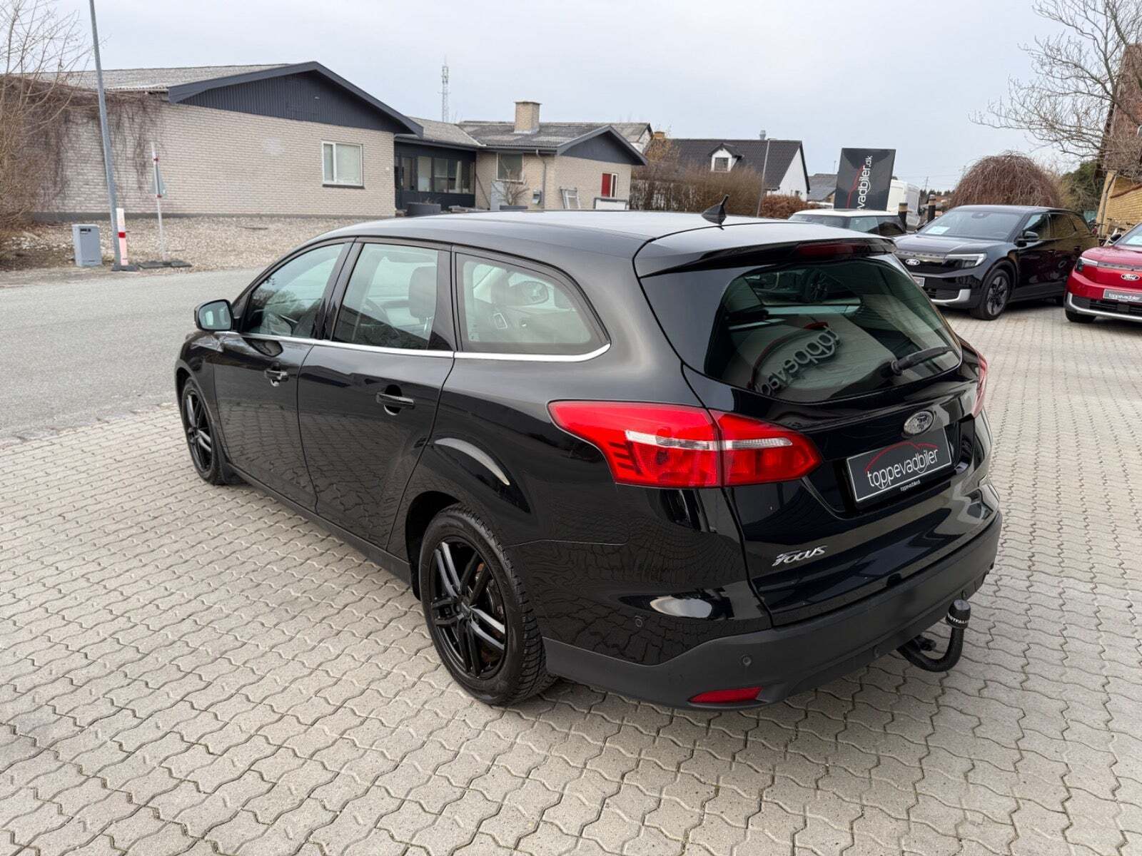 Sort Ford Focus fra 2015