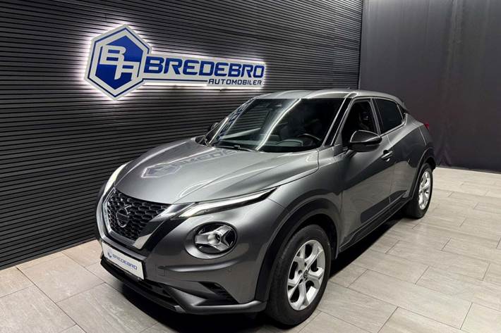 Grå Nissan Juke fra 2020