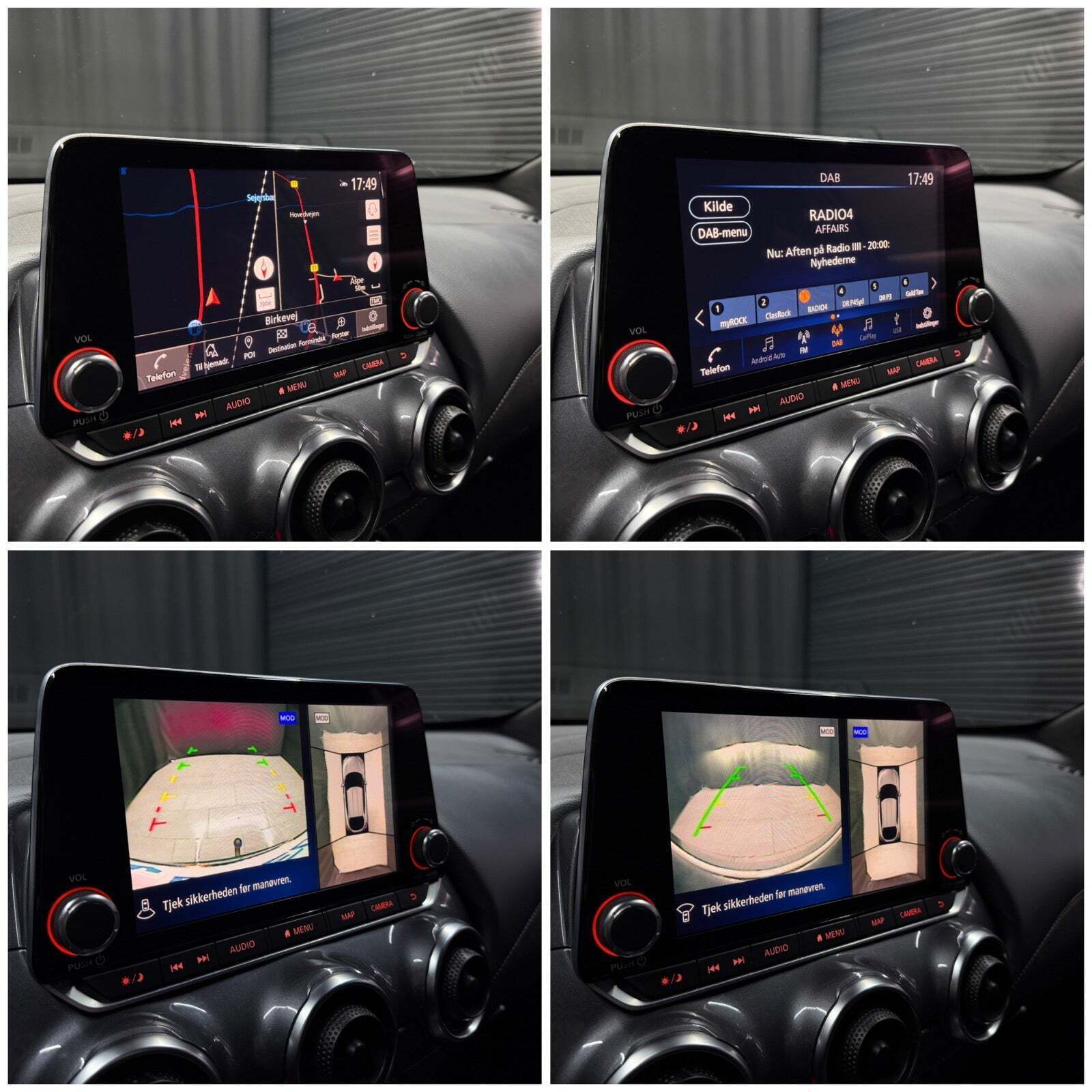 Grå Nissan Juke fra 2020