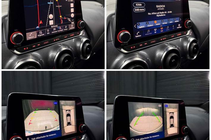 Grå Nissan Juke fra 2020