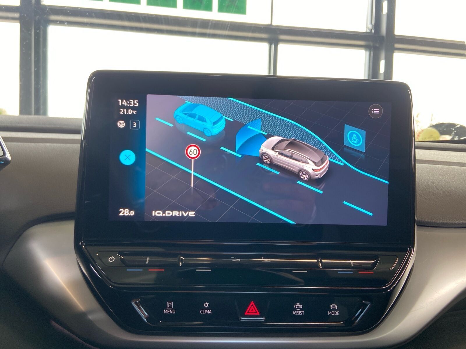 Blå VW ID.4 fra 2022