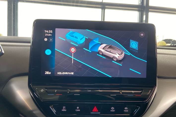 Blå VW ID.4 fra 2022