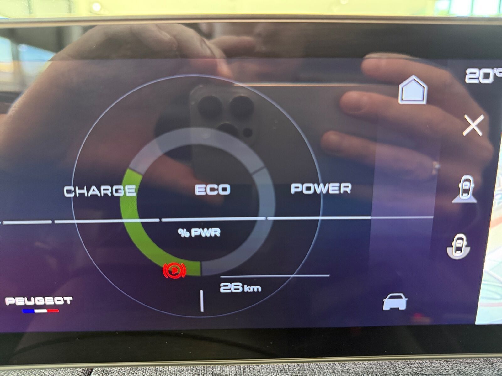 Hvid Peugeot e-5008 fra 2025