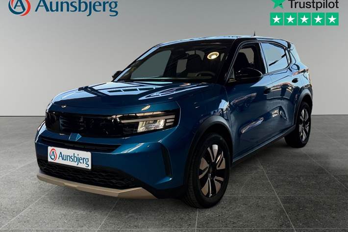 Blå Opel Frontera fra 2025