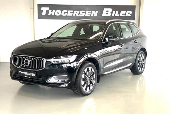 Sort Volvo XC60 fra 2019 set udefra