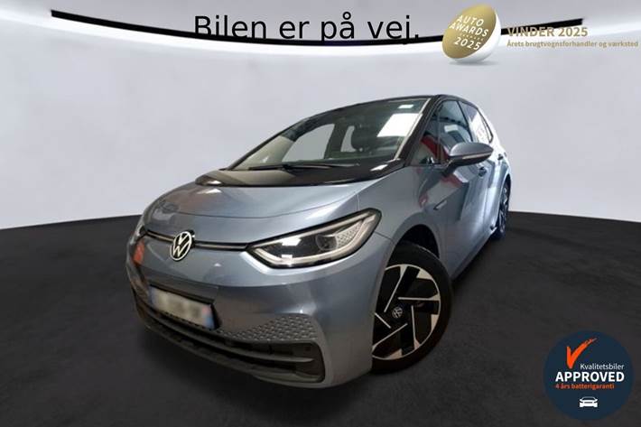 Grå VW ID.3 fra 2022