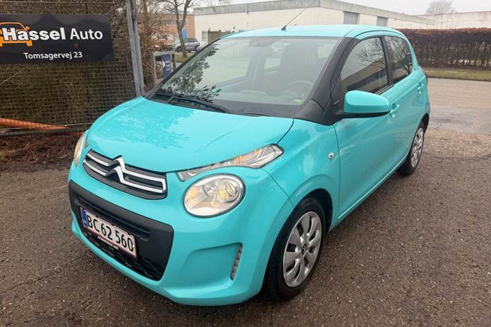 Grøn Citroën C1 fra 2016