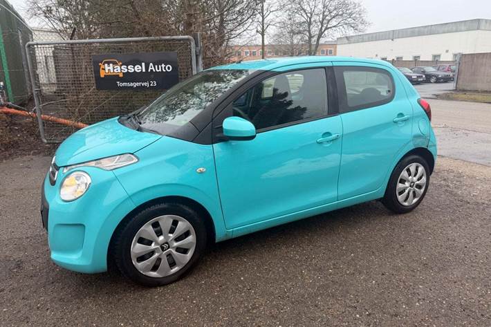 Grøn Citroën C1 fra 2016
