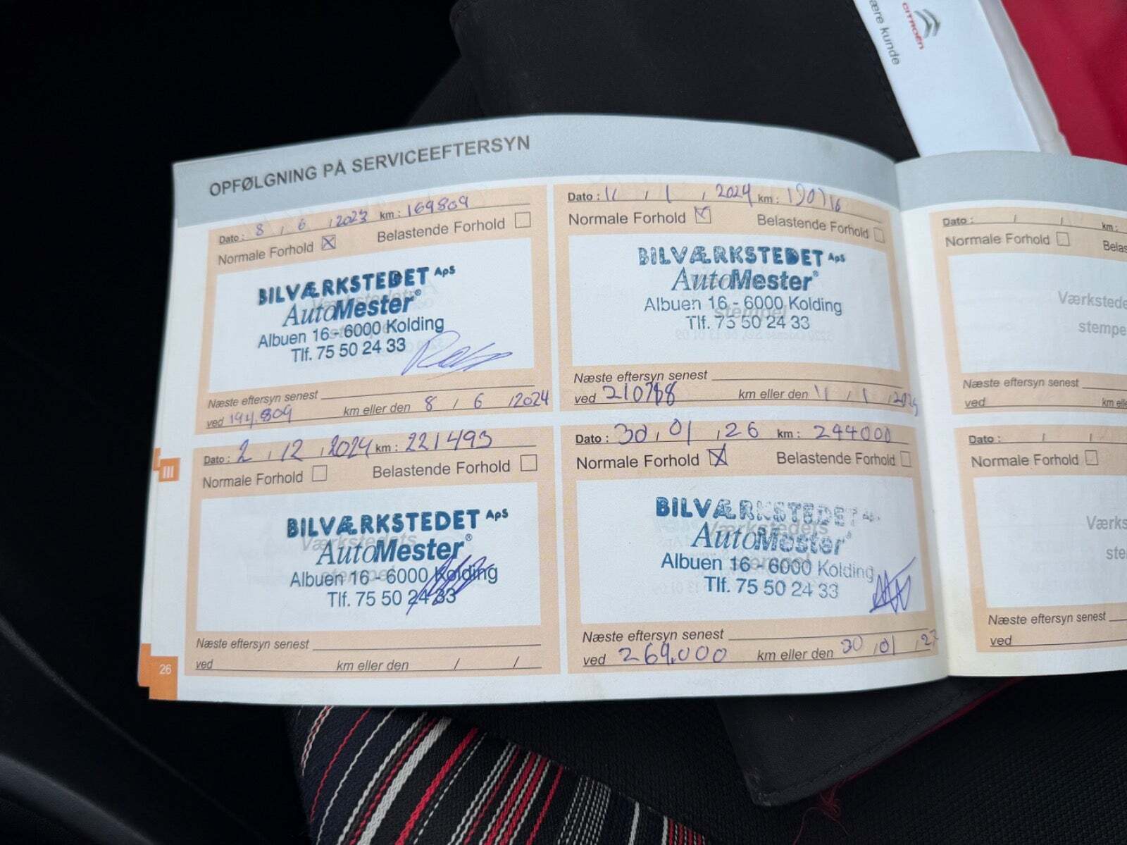 Grøn Citroën C1 fra 2016