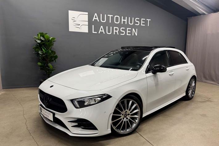 Hvid Mercedes A220 fra 2019