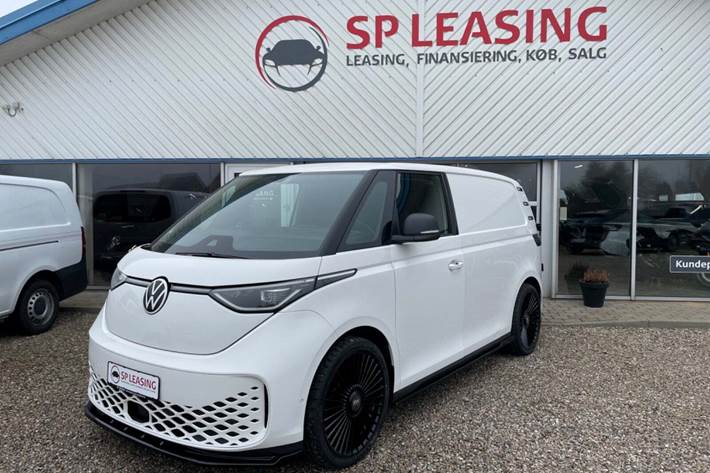 Hvid VW ID.Buzz fra 2024