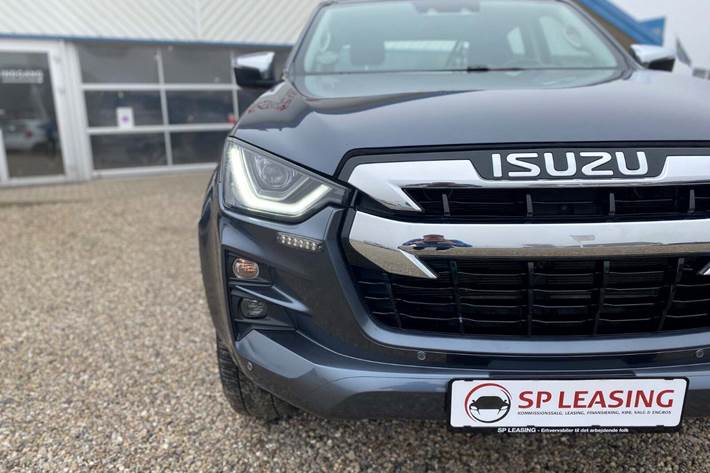 Grå Isuzu D-Max fra 2021