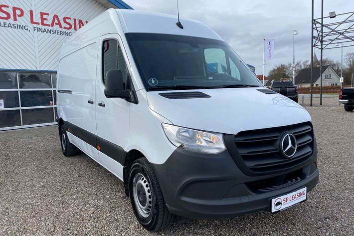 Hvid Mercedes eSprinter 312 fra 2021