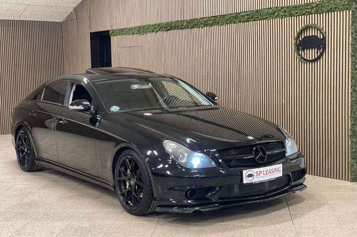 Sort Mercedes CLS55 fra 2006
