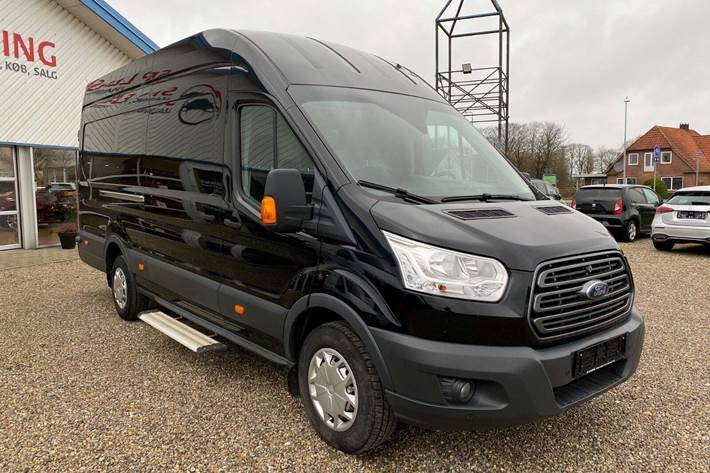 Sort Ford Transit 350 L4 Van fra 2016