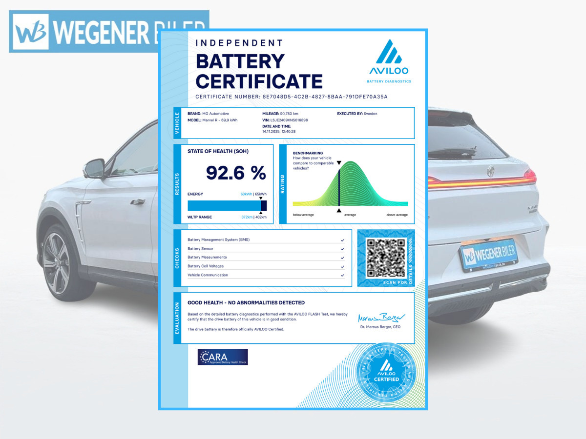 Hvid MG Marvel R fra 2021