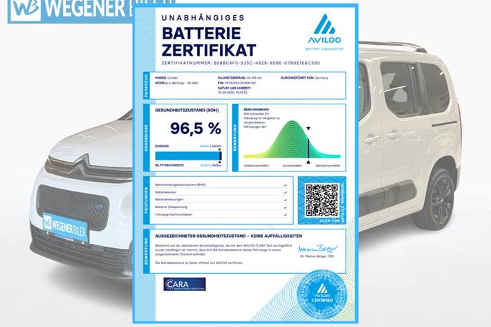 Hvid Citroën ë-Berlingo fra 2023