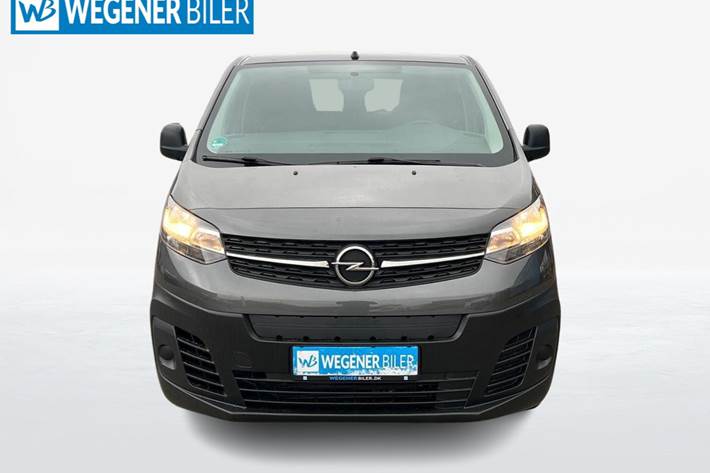 Grå Opel Vivaro-e fra 2021