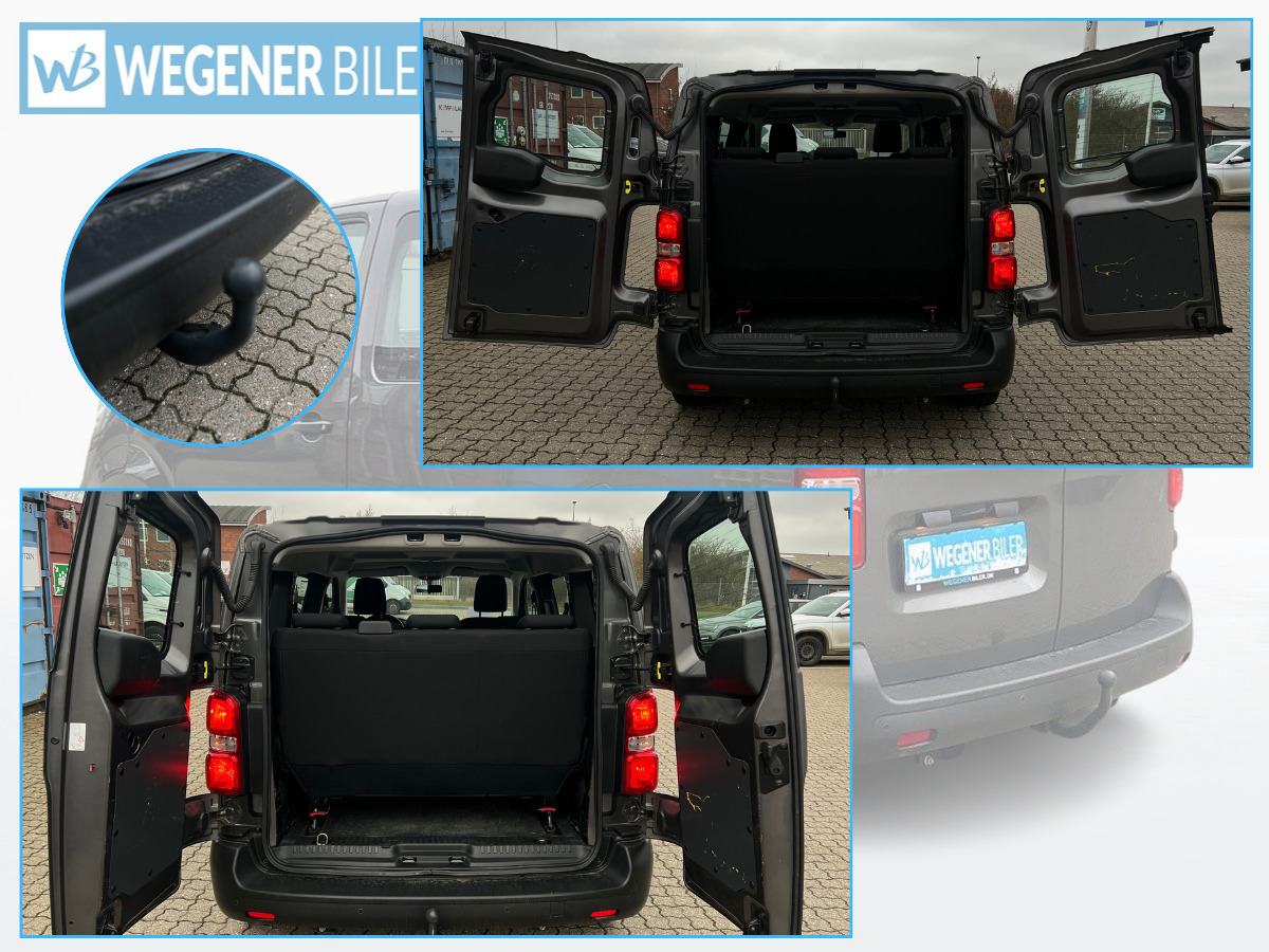 Grå Opel Vivaro-e fra 2021