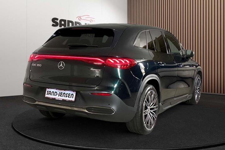 Grøn Mercedes EQE350 SUV fra 2024