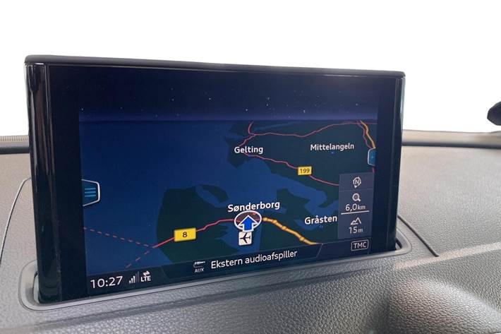 Hvid Audi A3 fra 2018