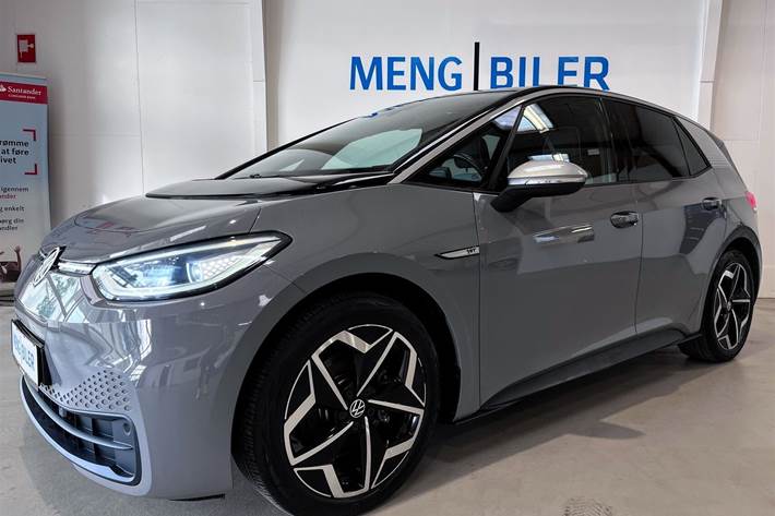 Grå VW ID.3 fra 2020
