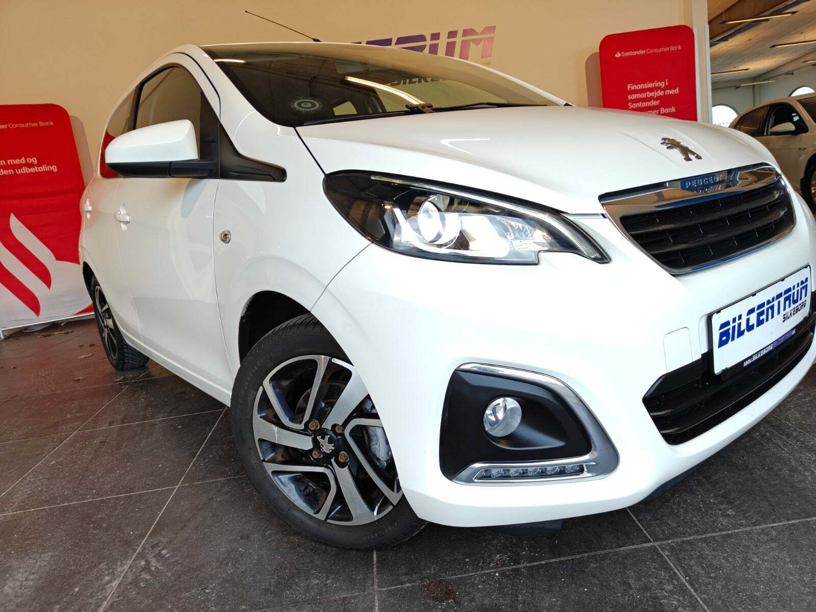 Hvid Peugeot 108 fra 2016